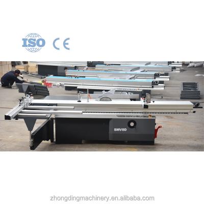 China 45/90 Degree Automatic Sliding Table Saw For Woodworking Cutting for sale