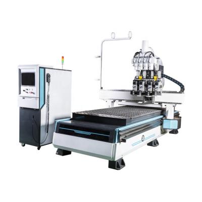 China Promotion price four spindles door fully automatic wood atc cnc router machine for sale