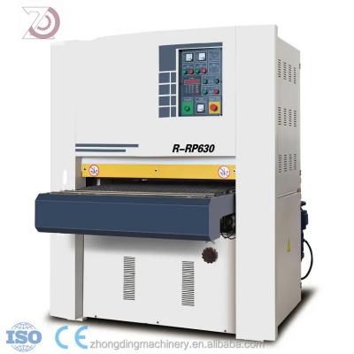 China Sanding calibration machine plywood calibrating roller sanding machine 630 mm wide belt sanding machine for sale