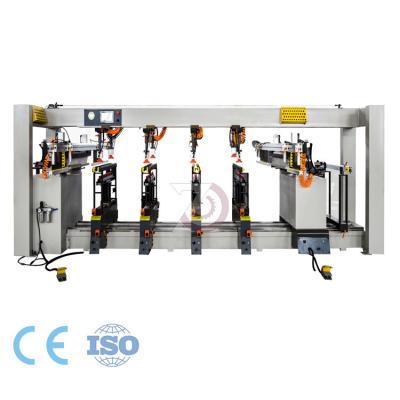 China 6 Head Multiple Spindle Horizontal Wood Drilling Machine Easy To Operate for sale
