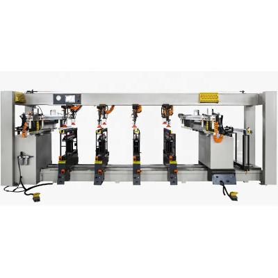 China 6 Rows Multi Heads Rows Wood Boring Machine For Cabinet Door Furniture for sale