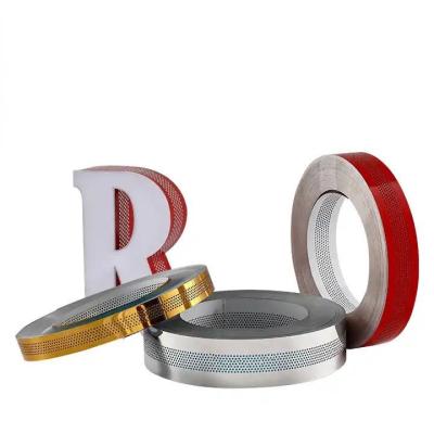 China 50m Per Roll Channel Letter Coils 0.6mm Thickness Aluminium Channel Coil for sale