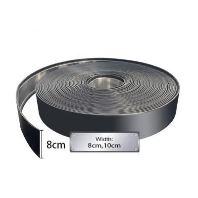 China Hand Bending Aluminum Trim Cap With Length 25M Brushed Gold Aluminum Tape Coil for sale
