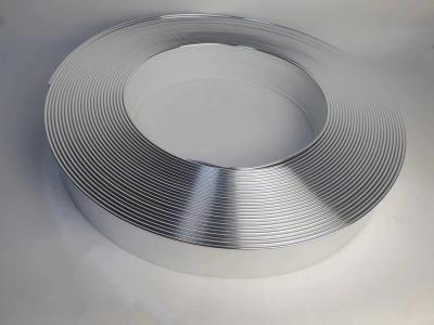China Hand Bending Aluminum Trim Cap Silver Materials Aluminum Alloy Coil Channel Letter Trim Cap for sale