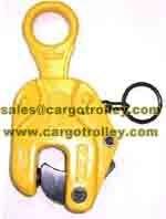 China steel plate lifting clamps instruction for sale