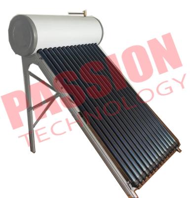 China 150L Energy Saving Integrative Pressurized Rooftop Heat Pipe Solar Water Heater for sale