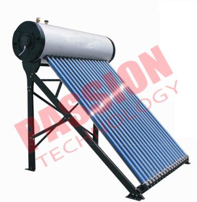 China Vacuum Tube Solar Water Heater , Solar Tube Hot Water System Energy Saving for sale