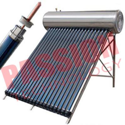 China Solar Heat Pipe Water Heater For Shower for sale