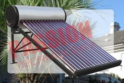 China Evacuated Tube Solar Water Heater , Outdoor Solar Water Heater With CE for sale