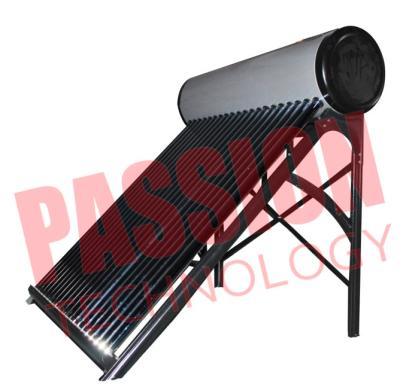 China Stainless Steel Solar Water Heater 300 Liter , Sun Hot Water Heater Glass Tube for sale