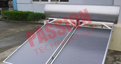 China High Absorption Closed Loop Solar Water Heater , Solar Panel Water Heater 300L for sale