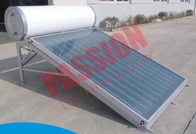 China Compact Pressure Solar Water Heater 150 Liter Anode Oxidation Coating for sale