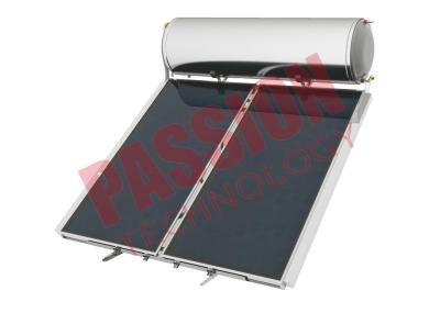 China CE Certified Flat Plate Solar Water Heater System Natural Circulation 300L for sale