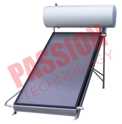 China Energy Saving Flat Plate Solar Water Heater For Hot Water Heating 150L for sale