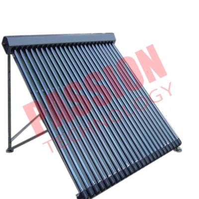 China 30 Tubes Pressurized Heat Pipe Solar Collector With Black Aluminum Alloy for House Used for sale