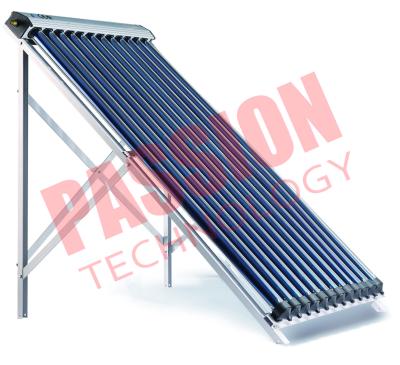 China 14*70mm Condenser Copper Keymark Approved High Efficiency Heat Pipe Solar Collector for sale