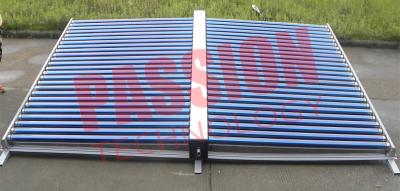 China Distribuidor de aço inoxidável do coletor solar de tubo de vácuo de 50 tubos para o projeto à venda