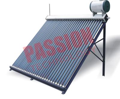 China Home Bathing Solar Hot Water Evacuated Tube System With Feeding Tank for sale