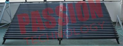 China Non Pressure Evacuated Tube Solar Thermal Collectors 50 Tubes For Commercial for sale
