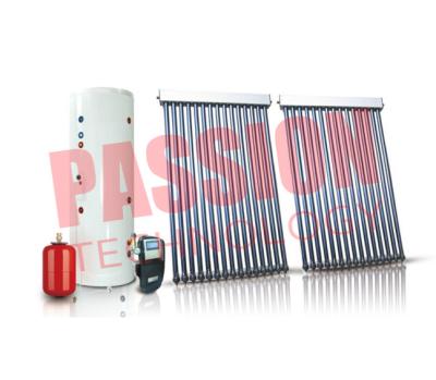 China Anti Freezing Direct Split Solar Water Heater Commercial Aluminium Alloy Frame for sale