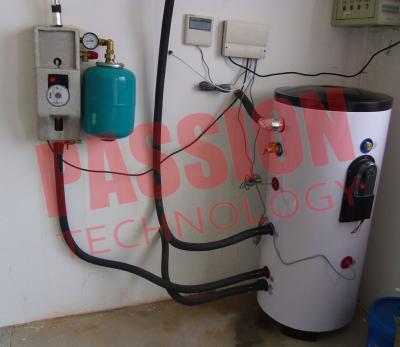 China Energy Saving Solar Hot Water Split System , Balcony Solar Water Heater 200 Liter for sale