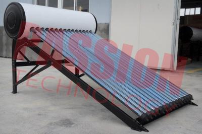 China Professional Heat Pipe Solar Water Heater With 20 Tubes Aluminum Reflector Frame for sale