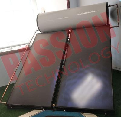 China Integrated Pressurized Flat Plate Collector Solar Water Heater Copper Aluminum Material for sale