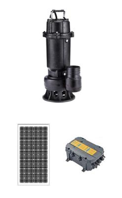 China DC Brushless Submersible Solar Pv Water Pumping System For Garden Fountain for sale