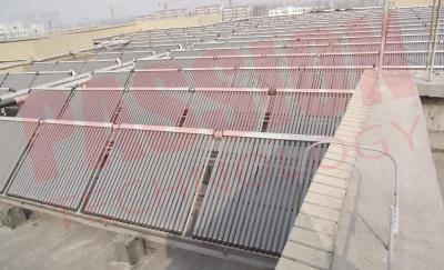 China Coletor pressurizado solar centralizado das energias solares da tubulação de calor do sistema de aquecimento de água à venda