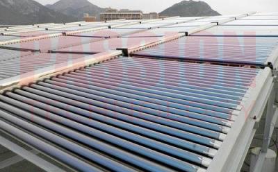 China coletor solar evacuado do aquecedor de água do coletor solar do tubo do hotel 6000L aquecimento solar grande à venda
