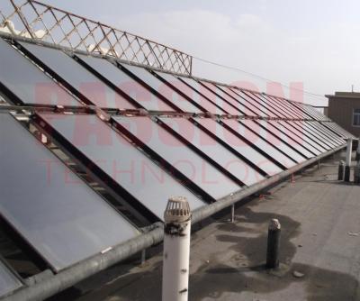 China 7000L High Pressure Flat Plate Solar Collector Flat Collector Solar Water Heater for sale