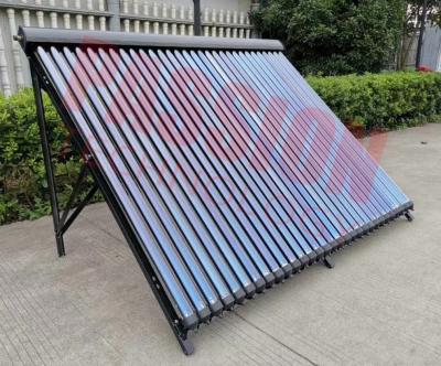 Chine Le collecteur de tube électronique de cuivre de boucle bloquée de collecteur de panneau solaire de caloduc de capteur solaire de tuyau a pressurisé les panneaux solaires à vendre