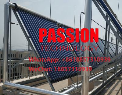 China Heat Pipe Solar Panel Vacuum Tube Collector Copper Pipe Solar Collector Closed Loop Collector Pressurized Solar Panels for sale