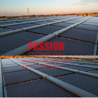 Chine L'eau solaire Heater Vacuum Tube Solar Collector, a évacué le chauffe-eau solaire du collecteur 2000L de tube à vendre