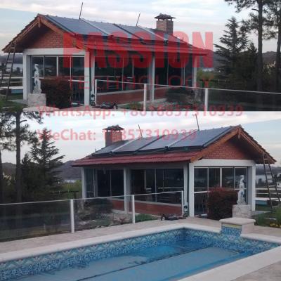 China Pool Heating Solar Collector Vacuum Tube Solar Heating Panel Solar Thermal Collector for sale