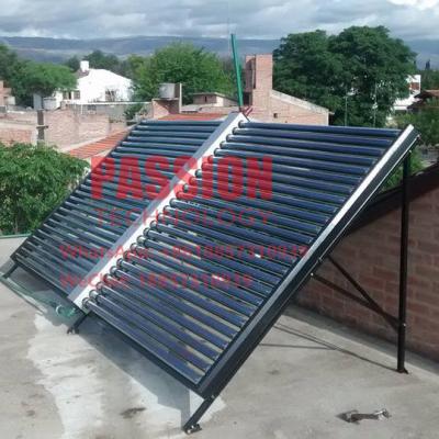 China 2000L Non Pressure Solar Water Heater 50 Tubes Hotel Solar Thermal Heating Collector for sale