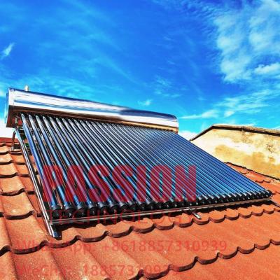 China SS316 Enamel Inner Tank High Presssure Solar Water Heater 250L Solar Collector for sale