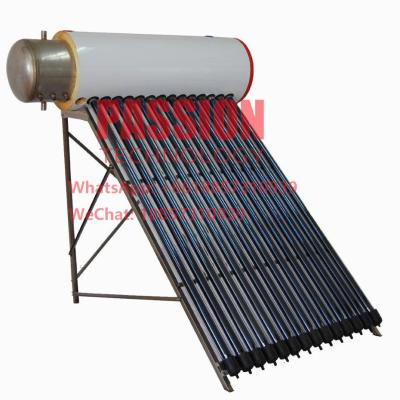 Chine collecteur solaire de chauffage solaire d'acier inoxydable du chauffe-eau de la pression 150L 316 à vendre