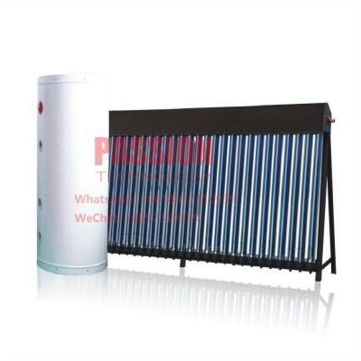 China 300L Split Pressurized Solar Water Heater 30tubes Heat Pipe Solar Collector for sale