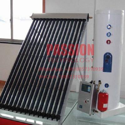 China 1000L Split Pressure Solar Water Heater With Coils 30tubes Heat Pipe Solar Collector for sale