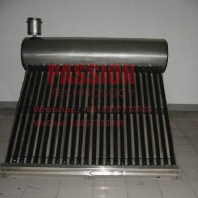 China 300L compact niet Druk Zonnewater Heater Vacuum Tube Solar Collector Te koop