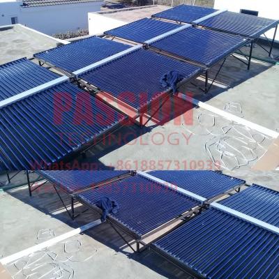 China 5000L Hotel Solar Water Heater 50tubes Glass Tube Solar Thermal Collector for sale