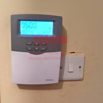 China Controlador de Digitas do controlo automático de SR609C para o aquecedor de água solar da pressão à venda