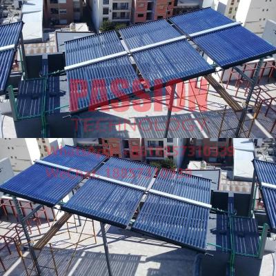 China 3000L Non Pressure Solar Water Heater 50tubes Vacuum Tube Solar Collector for sale