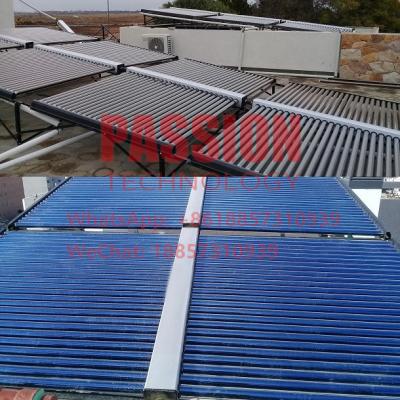 China 3000L Centralized Non Pressure Solar Water Heater 100tubes Solar Collector for sale