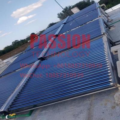 Chine 2000L font pression sur non le collecteur solaire de chauffage de Heater Hotel Vacuum Tube Solar de l'eau à vendre