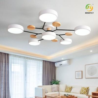 China Retro Rectangular Wrought Iron Ceiling Lights For Dining Room Bedroom for sale