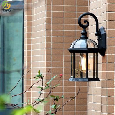 China Aluminium Glass Led Modern Wall Sconce Light For Outdoor for sale