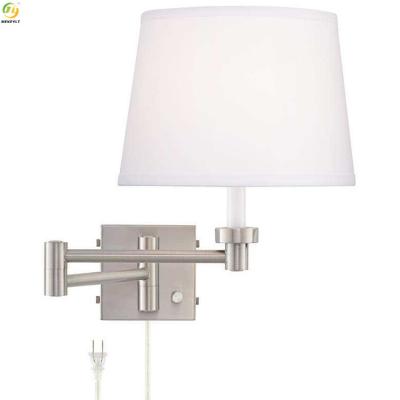 China Art Baking Paint Metal Modern LED Wall Lamp For Bedroom for sale