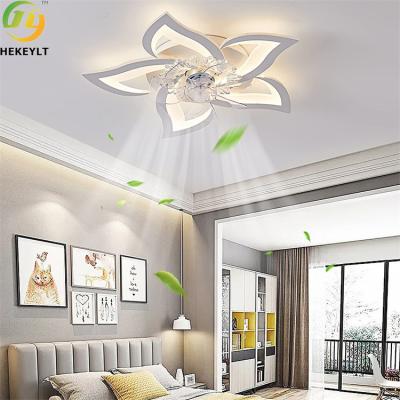 China 27 Inch 50W Remote Control Ceiling Fan With Lights 3 Color Temperatures 6 Gear for sale